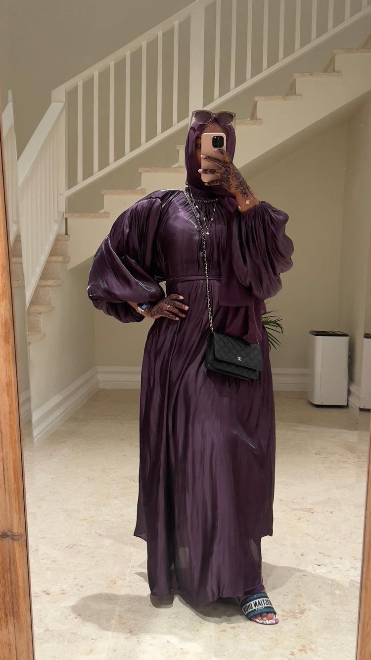 Amyra “ RICH PURPLE” Dress