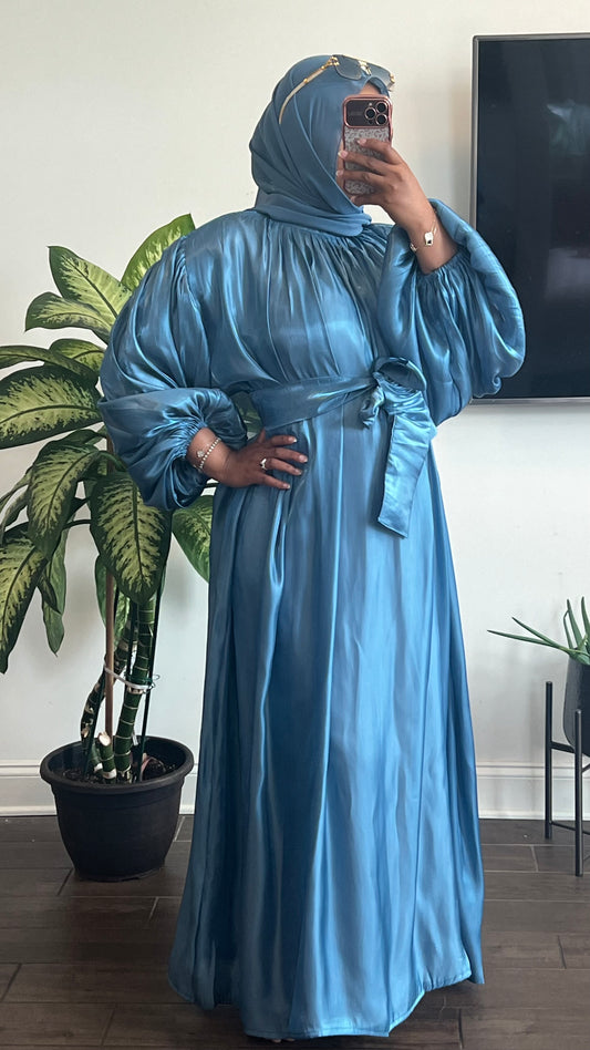 Amyra “Pacific Blue” Dress