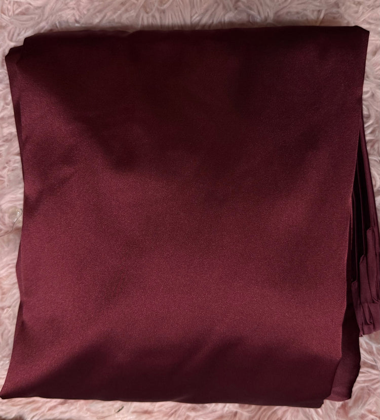 Jamillah "Burgundy” Abaya Set