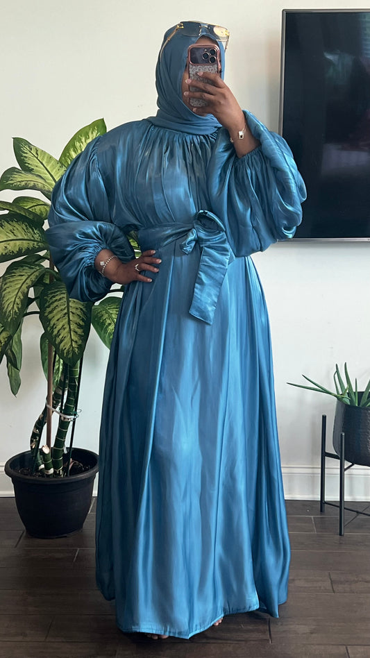 Amyra “Pacific Blue” Dress