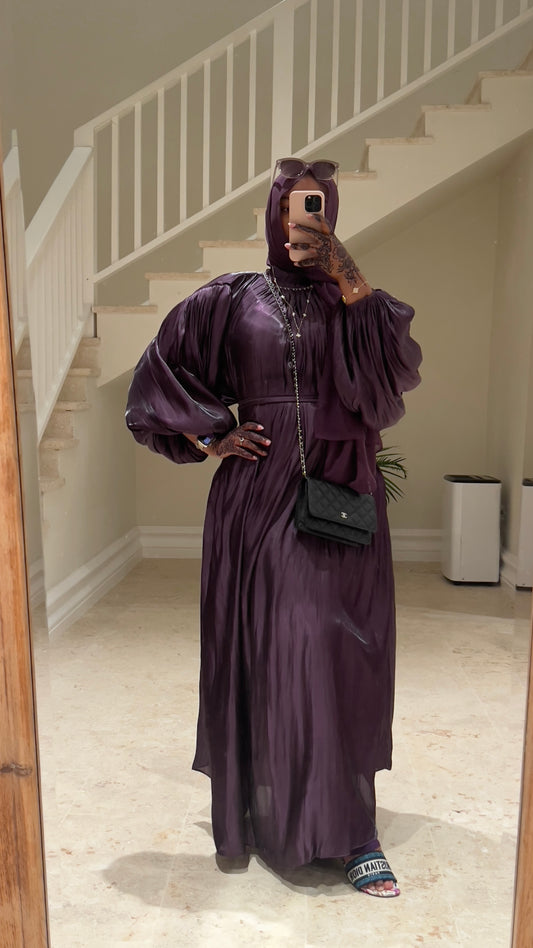 Amyra “ RICH PURPLE” Dress